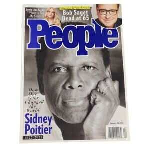 People Magazine Sidney Poitier Memorial Issue January 2022